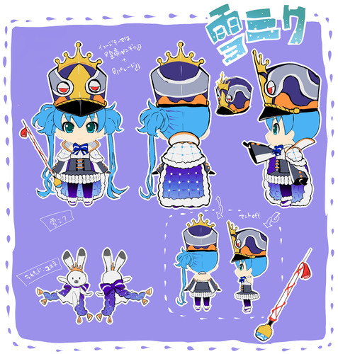 雪ミクデザイン案