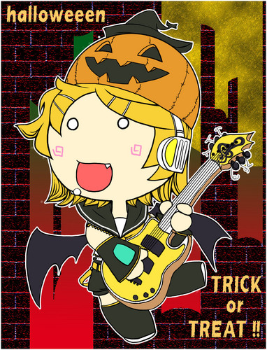 【ハロウィン】はろリンぱんぷきんロック風味?【鏡音リン】