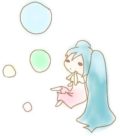 シャボン玉。。。