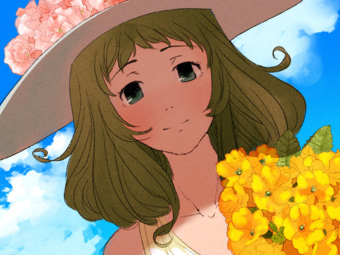 夏のお嬢さん