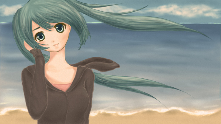 【初音ミク】at that time【オリジナル曲カバーアート】