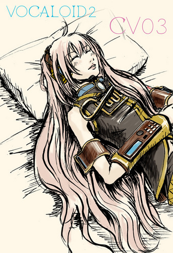 巡音さん準備中