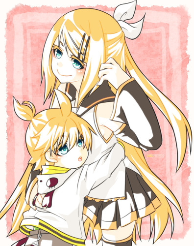 おねえちゃんとぼく。