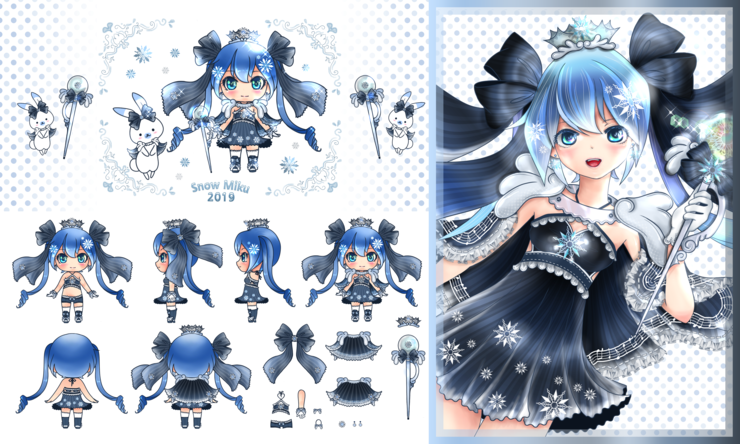 Snow Miku 2019【Cheerful☆Princess】