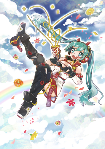 レーシングミクさん2020 〜お祝い〜