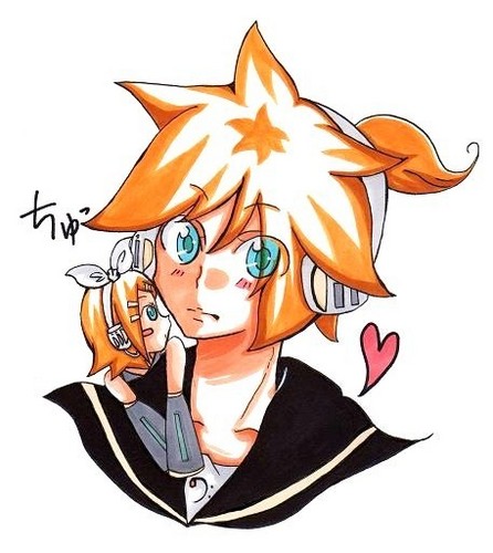ちゅっv