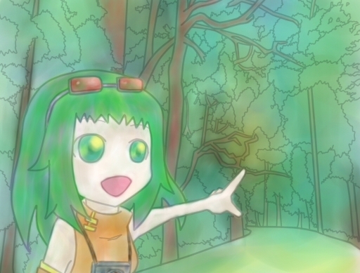 ぐみのもり、ぬらしていただきました!