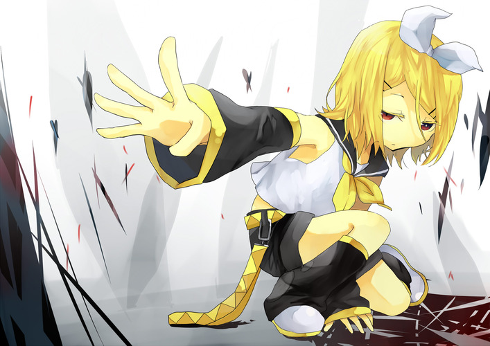 戦うリンちゃん