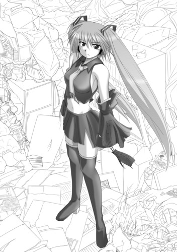 初音ミク with あんそろじー