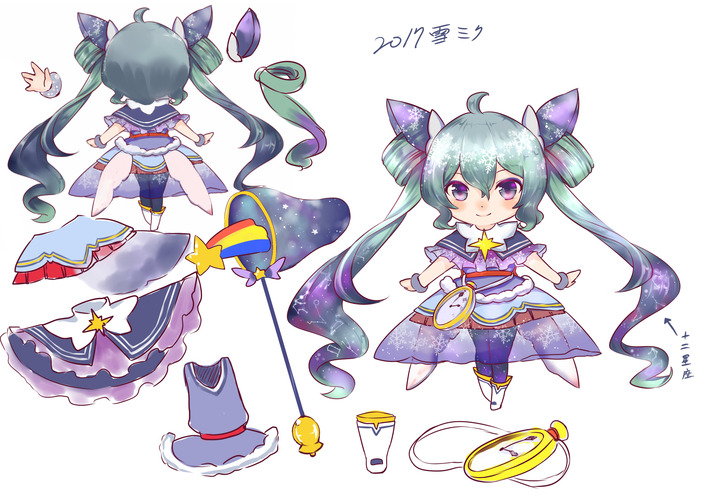 2017雪初音のデザイン
