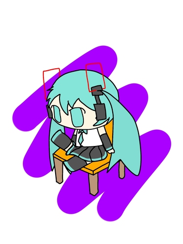 椅子ミク