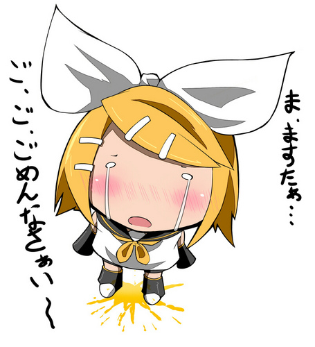 リンちゃんが撒き散らしたようです