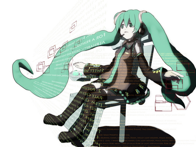クールなミクさん