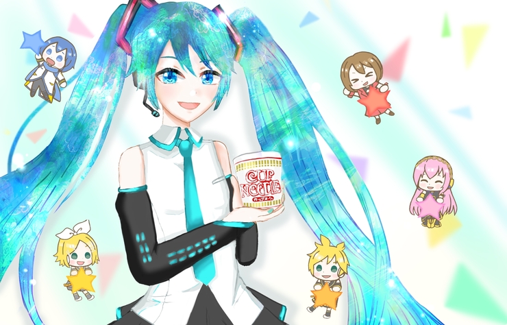 カップルヌードル食べる?