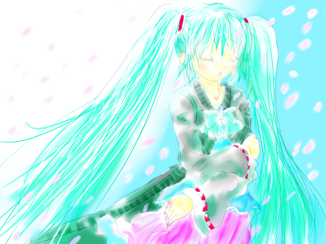 桜雨