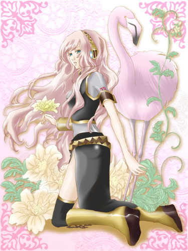 【祝】巡音ルカ【ぬりえ解禁】
