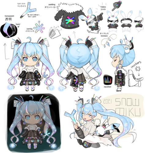2021 SNOW MIKU & YUKINE