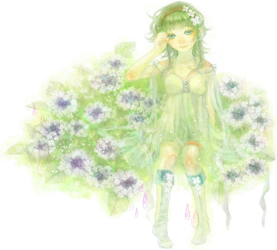 GUMIさんとアジサイ