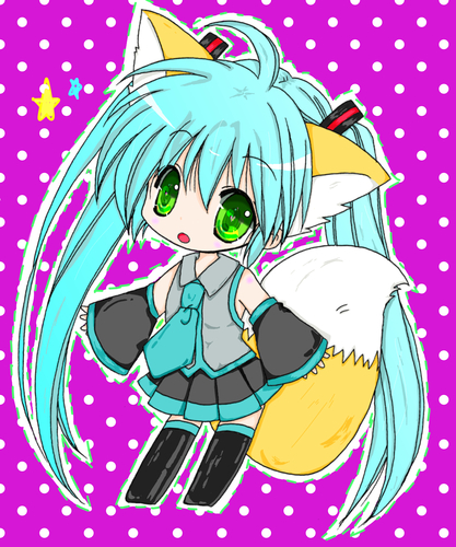 きつねみく