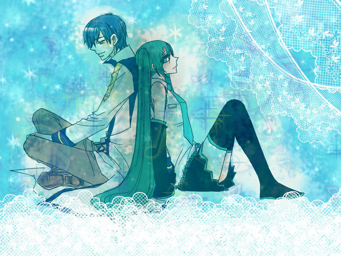 KAITOとミク