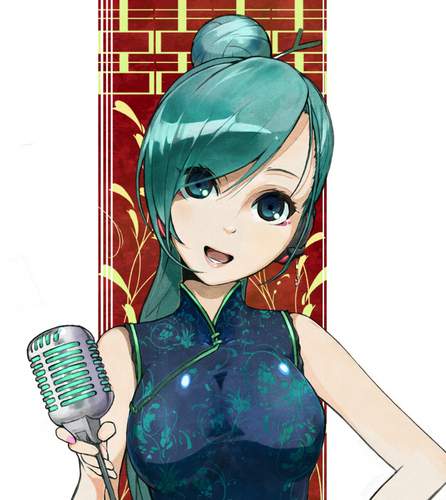 ちゃいなミクさん。