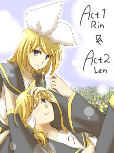 リンちゃんとレンくん