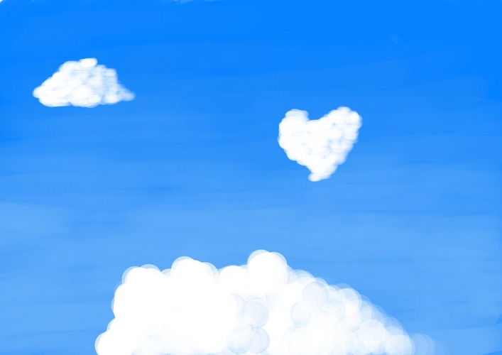 空をみあげると・・・「あ、あの雲」