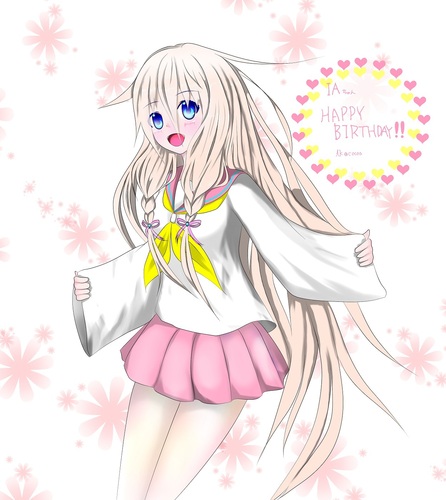 IAちゃん誕生日おめでとうございます‼