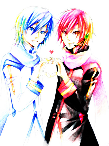 蒼と緋