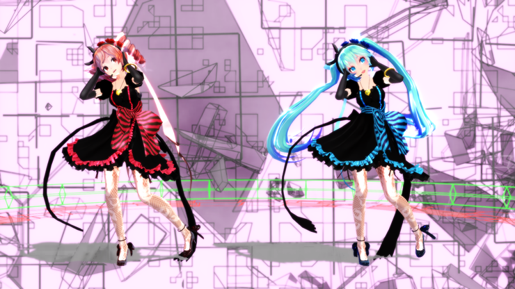 【第19回MMD杯本選】Lamb.【Miku&Teto】<宣伝>
