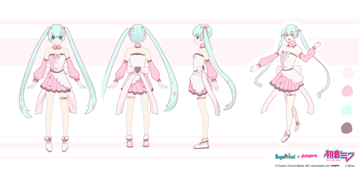 リボン×ハート1