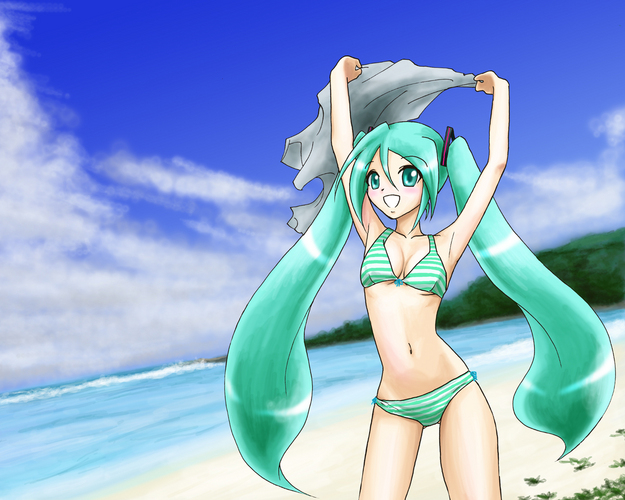 夏を先取り