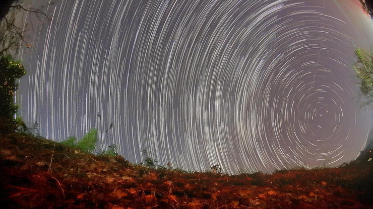 Star Trails 9 北西