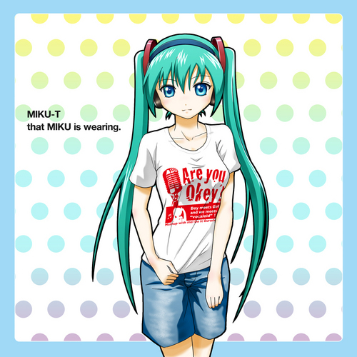 Tシャツミク