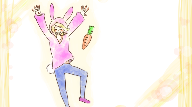 ぴょん
