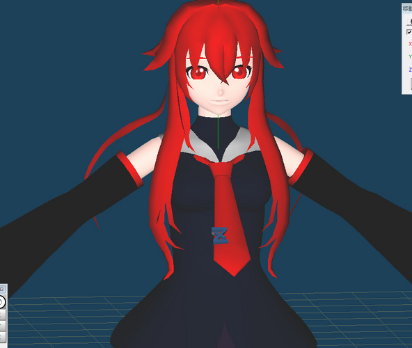 MMDモデル