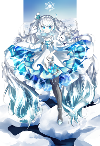 流氷ミク(雪ミク2022案)