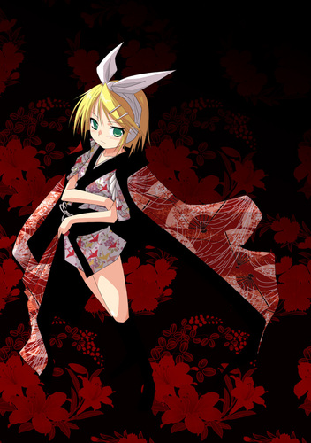 和装鏡音さん