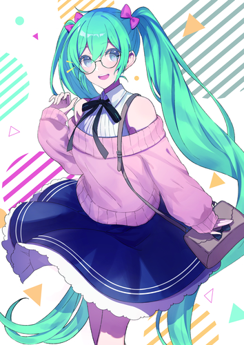 ミクとメガネ