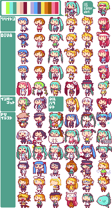 ボカロドット32x32