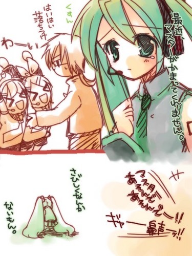 ある日のミク嬢