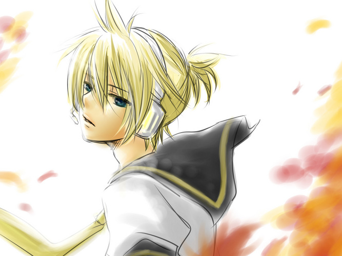息抜きにレン描いてみた