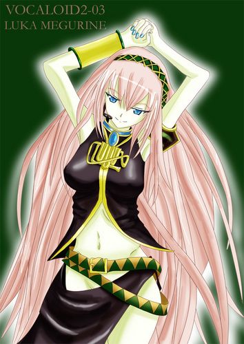 巡音ルカさん。