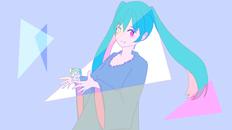 ハロウィンチックなミクさん