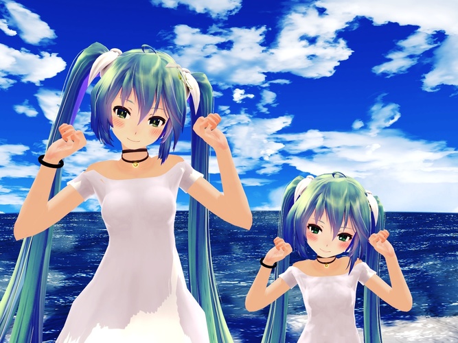 MMD静画投稿を始めて1年がたちました。
