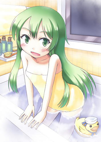 ミクさんとお風呂でラブ