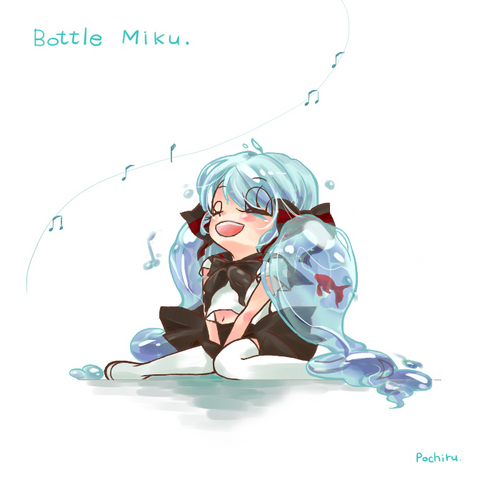 Bpttole Miku.