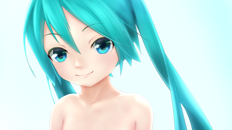 眩しいミクさん