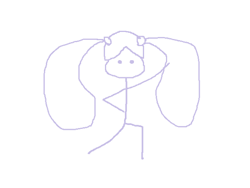 決めポーズ・ミク