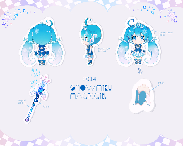 SnowMIKU×Magicgirl
